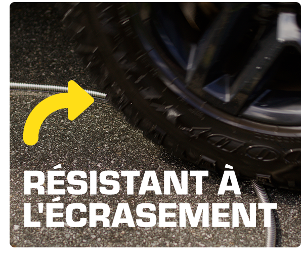 Bionic Steel Hose, R&eacute;sistant &agrave; l'&eacute;crasement
