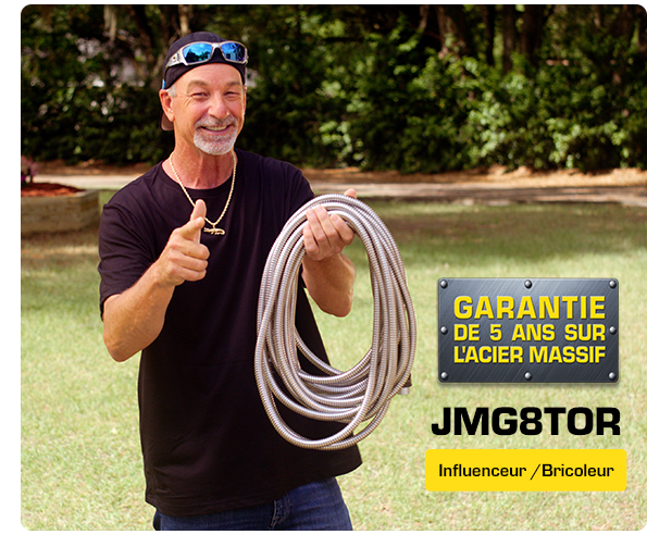 Bionic Steel Hose, Influenceur / Bricoleur JMGG8TOR